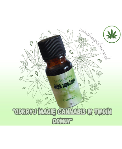 Naturalny olejek zapachowy Cannabis 10ml