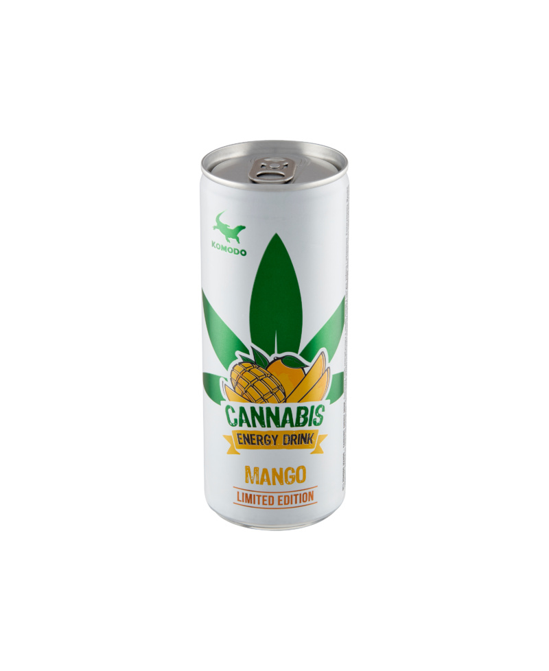 Komodo Energy Drink Cannabis 250 ml - Mango
