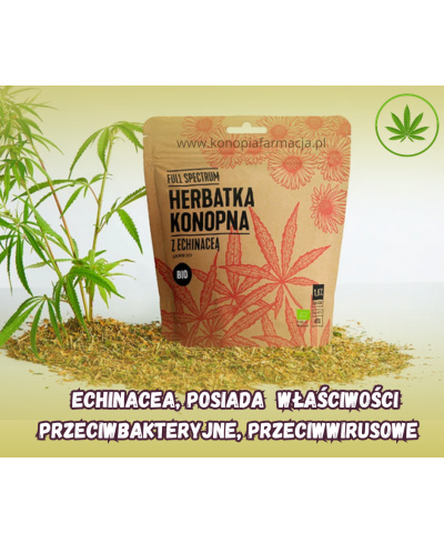 Herbatka konopna z echinaceą  Bio -Full Spectrum 40g