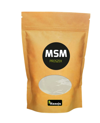 Siarka organiczna MSM w proszku 1kg - suplement diety Hanoju