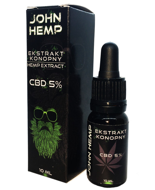 CBD hemp extract with a concentration of 5%