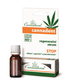 Cannadent Regenerative Serum for thrush and herpes, Cannaderm, 5ml