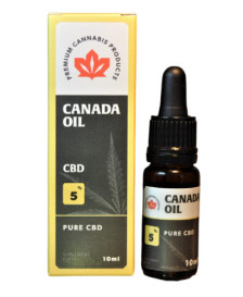 Olej Konopny CBD 5% 10 ml Canada Oil, Canna Hemp Lab