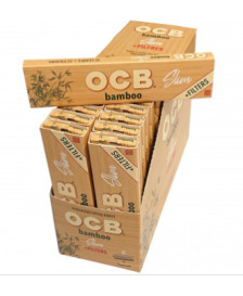 Bibułki bletki OCB Slim Bamboo długie + Filtry